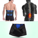 Adjustable Lumbar Support Lower Back Belt - FitnSupport