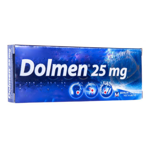 Dolmen 25mg 10 tablets - FitnSupport