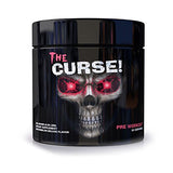 Cobra Labs The Curse The Ultimate Pre Workout 250g,Insane Energy Extreme Mental Focus Huge Muscle Pumps Great Tasting Big 50 Serves! (BLUE RASPBERRY ICE) - FitnSupport