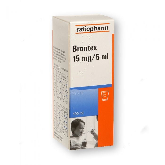 Brontex 15mg/5ml Syrup 100ml – FitnSupport