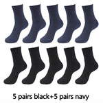 10 Pairs High Quality Bamboo Fiber Men's Socks Size EUR 38-46 - FitnSupport