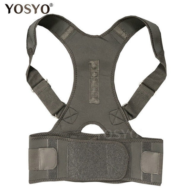Adjustable Back Posture Corrector Magnetic Therapy Posture Corrector B ...