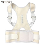 Adjustable Back Posture Corrector Magnetic Therapy Posture Corrector Brace Shoulder Back  Brace Support Belt - FitnSupport