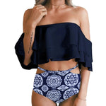 High Waisted Swimsuit Bikinis Women Swimwear - FitnSupport