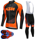 Cycling T-shirt Long Sleeve Bike Clothing - FitnSupport