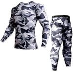 Mens Sport Shirts  2 Piece Gym Clothing - FitnSupport