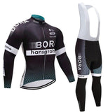 Thermal fleece Cycling pants set men - FitnSupport